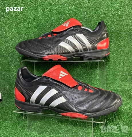 ADIDAS 039516 Predator Pulsion Euro 2004 Стоножки Кожени Обувки Кожа Футбол 42.5-43 27см, снимка 2 - Футбол - 49628374
