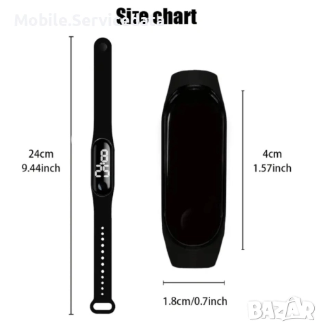 BT Спортна смарт гривна с крачкомер и мониторинг на кръвно и кислород, снимка 4 - Смарт гривни - 52165781