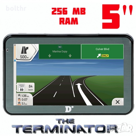 GPS НАВИГАЦИЯ DINIWID N5 TERMINATOR