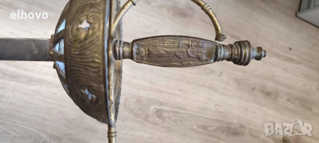 Стара сабя, рапира#1, снимка 6 - Антикварни и старинни предмети - 52480536