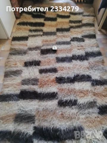 Стар козяк, козник, халище-подов килим, ръчно тъкан. , снимка 4 - Антикварни и старинни предмети - 52495079