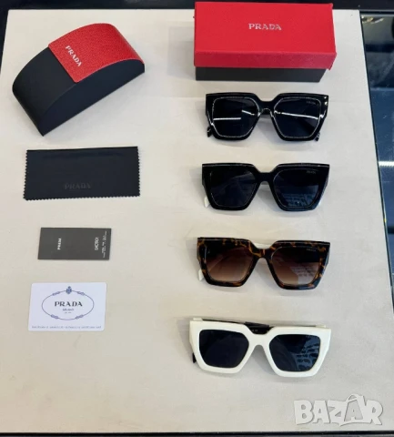 очила с черен обикновен калъф и ув защита prada louis vuitton , снимка 8 - Слънчеви и диоптрични очила - 51320448