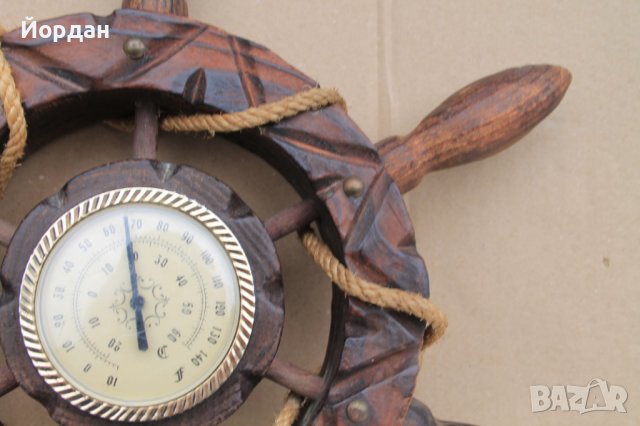 Стар немски барометър , снимка 3 - Антикварни и старинни предмети - 40629169