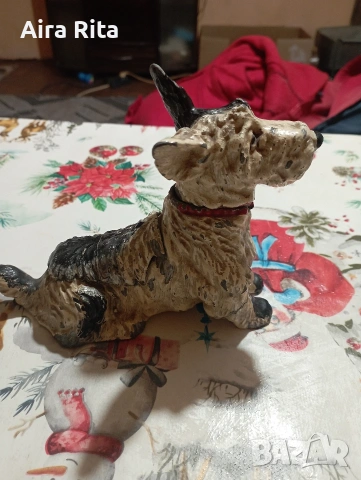 Запалка със пепелник.Много добро състояние за годините.Оригиналната боя,произведено 1920г., снимка 4 - Колекции - 53463108