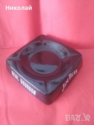 Голям порцеланов пепелник  Jim Beam / пепелници