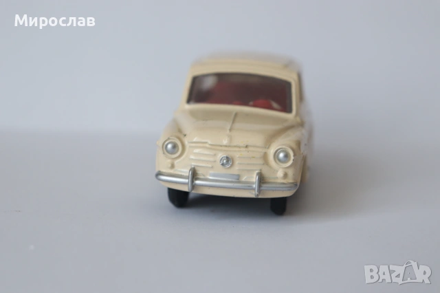 DINKY TOYS FIAT 600 КОЛИЧКА МОДЕЛ, снимка 4 - Колекции - 53110609