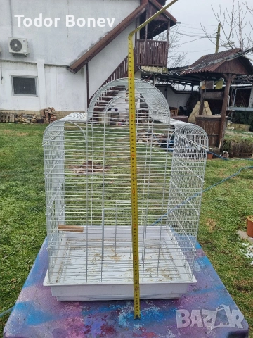 Продавам две клетки за птици и един терариум, снимка 2 - За птици - 53174088