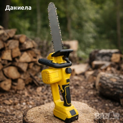 Комплект акумулаторна резачка 30см с маслен филтър и дисплей 36V8A