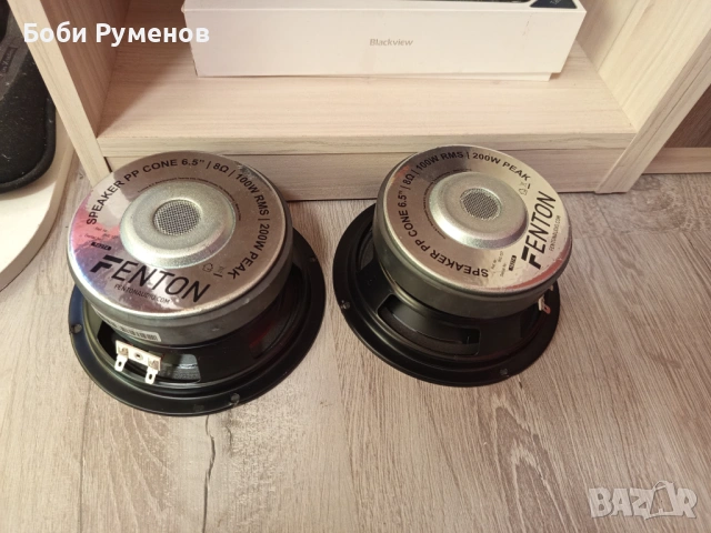 6.5 инча басови говорители Fenton, снимка 3 - Тонколони - 53719008