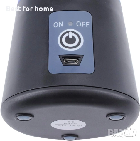 Преносим USB Блендер MoYouno – 400ml, 6 остриета, за Смутита и Протеинови Шейкове, снимка 4 - Други - 52978678