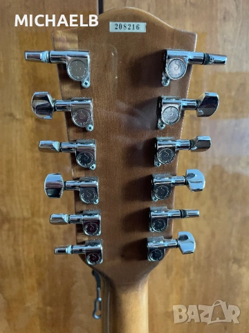 Продавам 12 струнна оригинална акустична китара Höfner, снимка 6 - Китари - 53562171