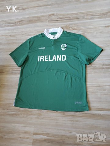 Оригинална мъжка тениска Lansdowne DryLans Performance x Ireland Rugby, снимка 2 - Тениски - 41018872