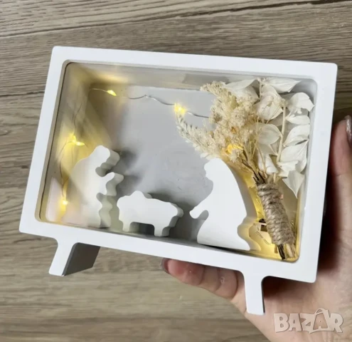 Молд две части телевизор, за кашпи и лампи, снимка 6 - Форми - 50868976