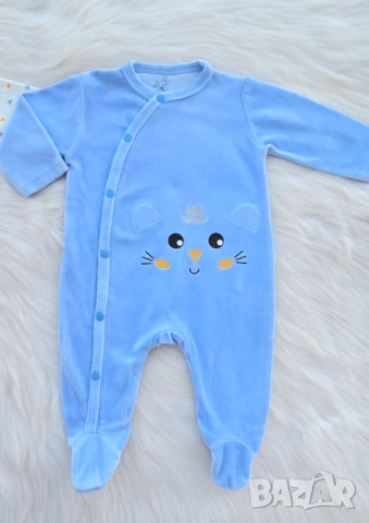 Бебешки зимни ромпъри 0-3 месеца, снимка 7 - Бебешки гащеризони - 52588762