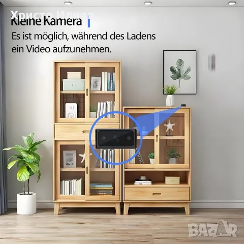 Мини камера за видеонаблюдение HD 1080p без WiFi, снимка 4 - HD камери - 55735709