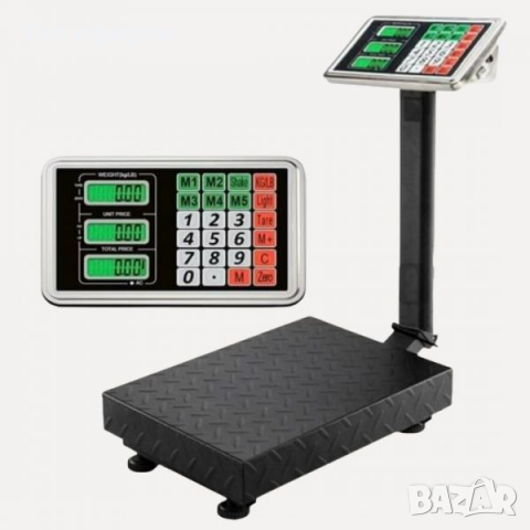 Японски сгъваем кантар до 100 150 350 кг платформена електронна