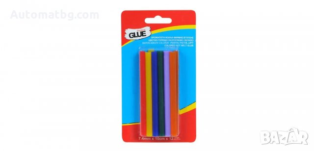 Силиконови пълнители за пистолет с топло лепене, цветни, Automat