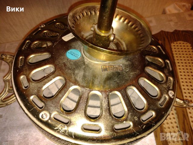 Вентилатор за таван Ceiling Fan 52 , 4 дървени остриета и 4 , снимка 11 - Полилеи - 34571467