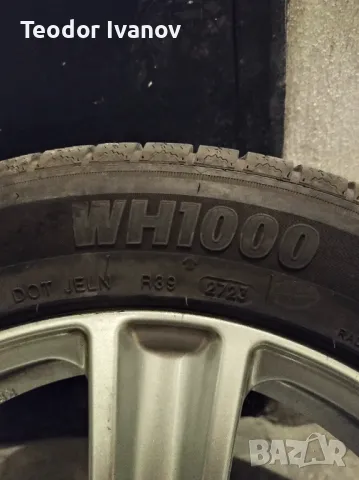 Продавам 4 бр. Джанти 17" със зимни гуми, снимка 2 - Гуми и джанти - 48102154