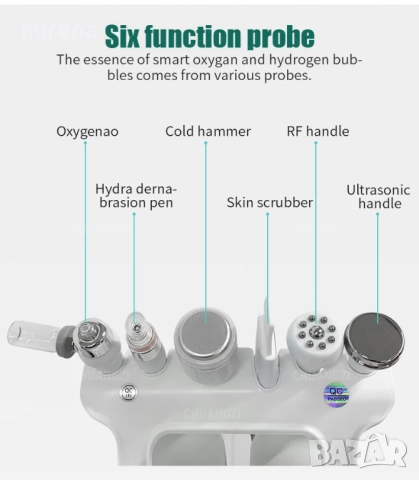 7 в 1 машина за микродермабразио за лице с водородна хидратация , снимка 12 - Козметични уреди - 51527783