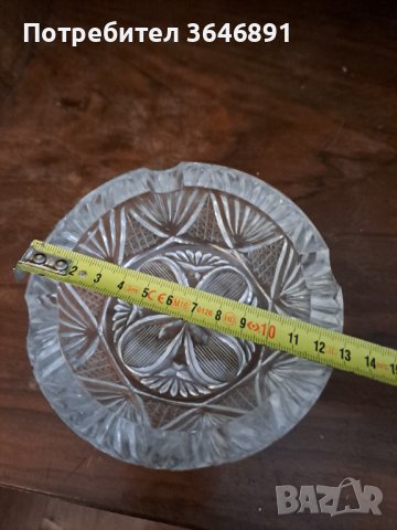 Кристални пепелници., снимка 2 - Други стоки за дома - 40939881