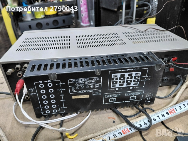 усилвател FISCHER, снимка 4 - Ресийвъри, усилватели, смесителни пултове - 52702882