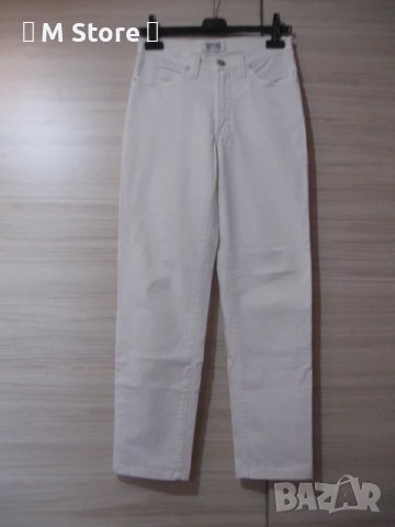 Versace Jeans Couture дамски бели дънки 100 % памук, снимка 2 - Дънки - 50671700