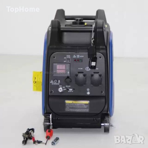 Инверторен Бензинов Генератор За Ток 3.5КW QL3500, снимка 2 - Генератори - 39324743