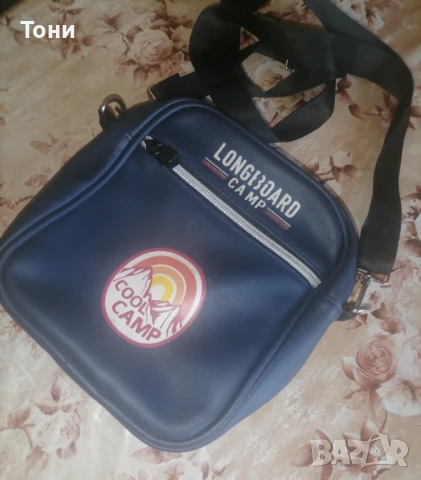LongBoard Нова Кожена Мъжка Чанта , снимка 4 - Чанти - 50891637
