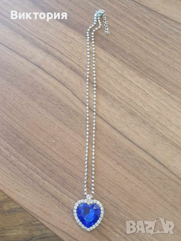 Елегантни колиета със сърце, снимка 6 - Колиета, медальони, синджири - 52930155