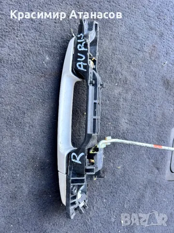 Външна дръжка за врата предна дясна за Тойота аурис. 2007-2012г, снимка 3 - Части - 50436476