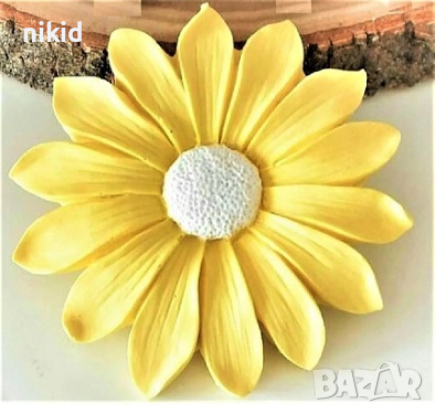 Голямо цвете Лайка силиконов молд форма фондан шоколад гипс декор