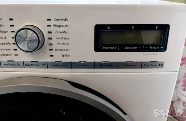 Инверторна пералня  SIEMENS IQ 800 Edition - 8 кг, снимка 4 - Перални - 53430407