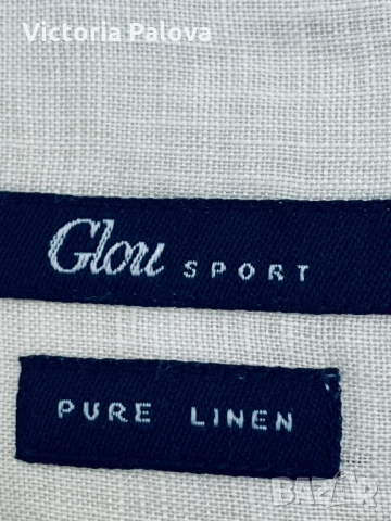 Спортна ленена риза CLOU SPORT, снимка 4 - Ризи - 36073230