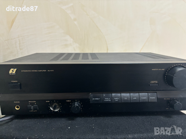 Усилвател Sansui AU-X111, снимка 1 - Ресийвъри, усилватели, смесителни пултове - 44601368