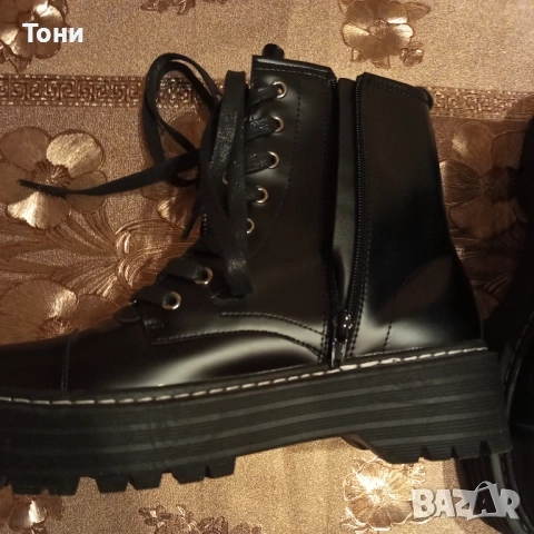 Нови Кожени Дамски Високи Боти 40, снимка 9 - Дамски боти - 53488928