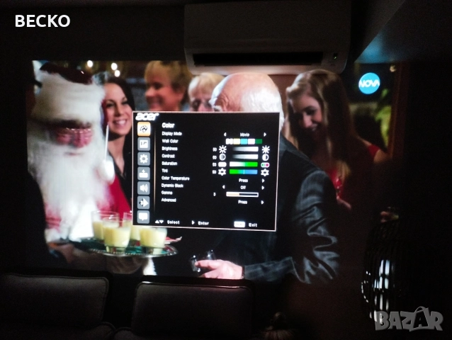 Проектор Acer H7532BD Full HD, снимка 11 - Плейъри, домашно кино, прожектори - 52915601