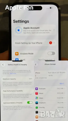 Iphone 14 Pro Space Black с 1TB памет, снимка 12 - Apple iPhone - 55982964