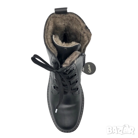 кожени обувки / боти Gabor Genoa с овча кожа . размер 6=39 , снимка 4 - Дамски боти - 52493830