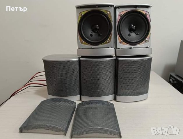 5 бр. Сателитни тонколони за домашно кино. , снимка 3 - Тонколони - 42484227