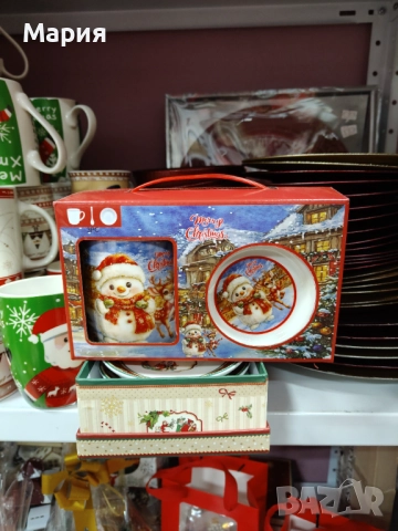 Коледни чаши, снимка 3 - Коледни подаръци - 52851101