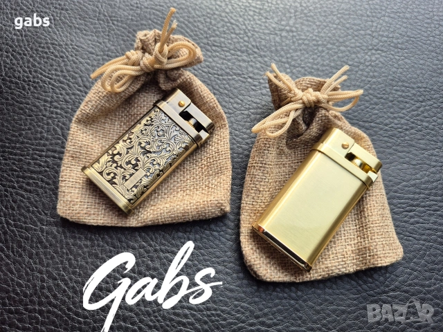 Стилна метална бензинова запалка в подаръчна кутия,два модела No 603