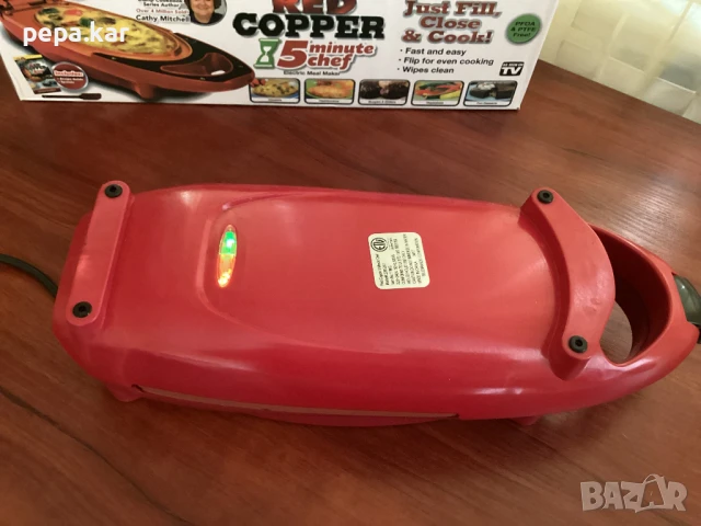 Red copper уред за готвене,фурничка,тостер,тиган 3/1, снимка 2 - Печки, фурни - 50924535