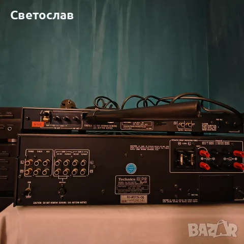 TECHNICS  Сет УСИЛВАТЕЛ SU-8077K и ТУНЕР ST-8077K, снимка 5 - Ресийвъри, усилватели, смесителни пултове - 56106257