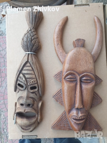 Африкански пластики от дърво, снимка 5 - Антикварни и старинни предмети - 52708753