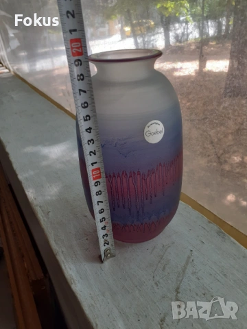 GOEBEL Gernany Прекрасна маркова ваза, снимка 7 - Антикварни и старинни предмети - 53422424