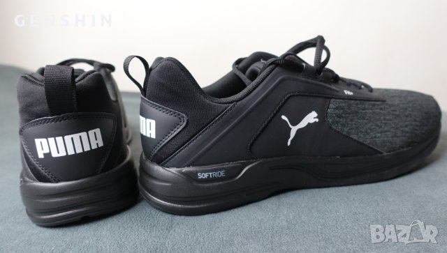 Puma маратонки в черно и сиво, снимка 6 - Маратонки - 40853872