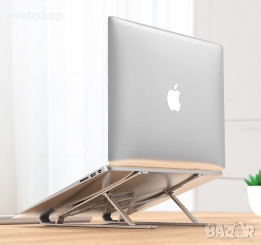 Повдигаща Регулируема стойка за лаптоп, Алуминий, N3, снимка 2 - Лаптоп аксесоари - 33859169