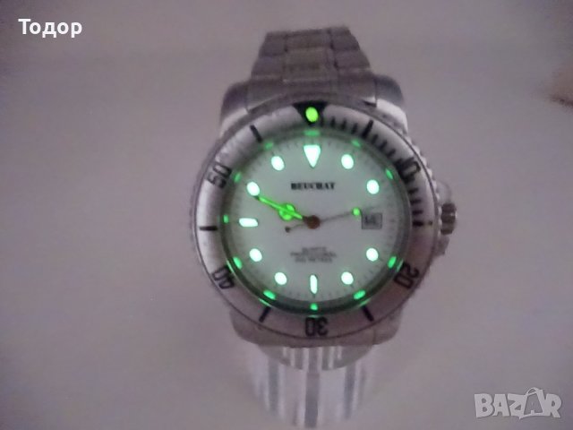 Мъжки кварцов часовник BEUCHAT, снимка 9 - Мъжки - 39385350