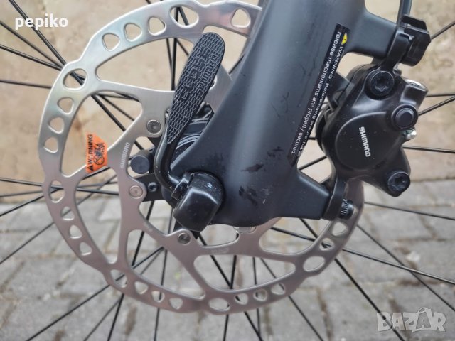 Продавам колела внос от Германия НОВ алуминиев велосипед SANTERO PLUS 28 преден амортисьор диск, снимка 18 - Велосипеди - 42263737